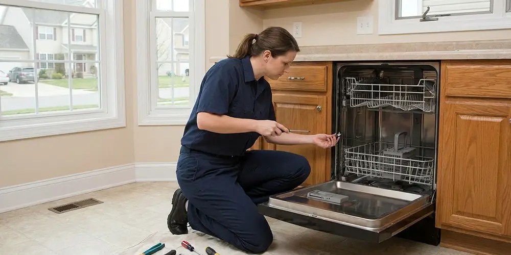 Dishwasher Latch Replacement in Roxbury, MA