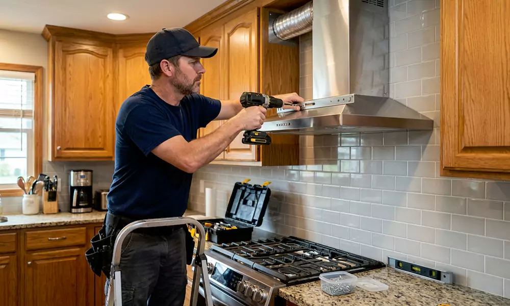 Range Hood Installation in Roxbury, MA
