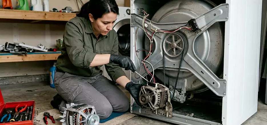 Dryer Motor Change Service in Roxbury