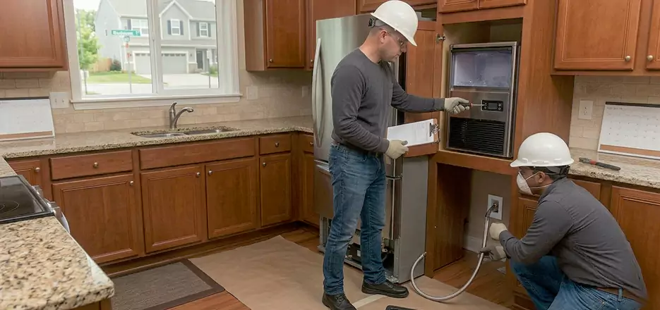 Emergency Ice Maker Water Line Installation in Roxbury