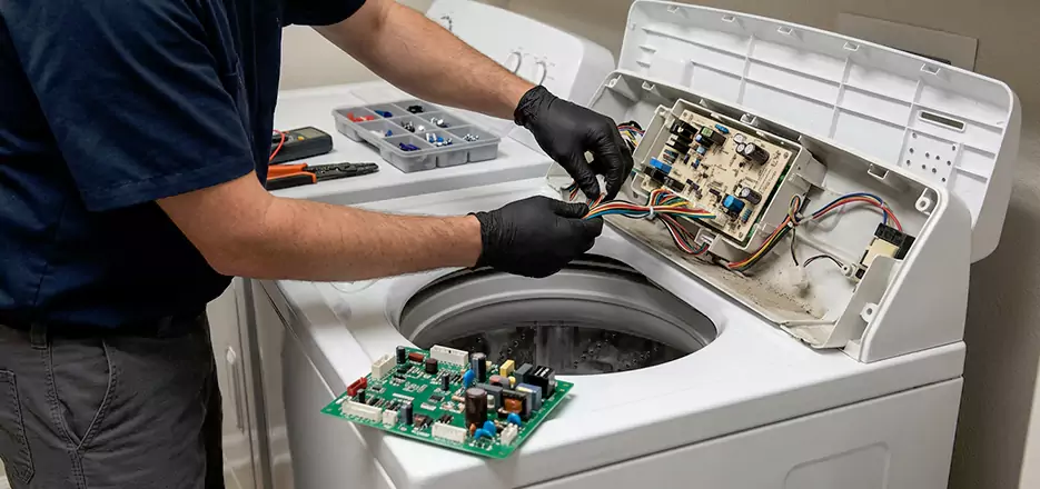 Washer Control Panel Board Replacement in Roxbury