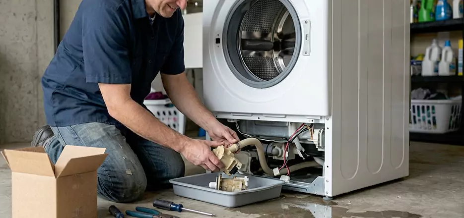 Washing Machine Pump Replacement in Roxbury
