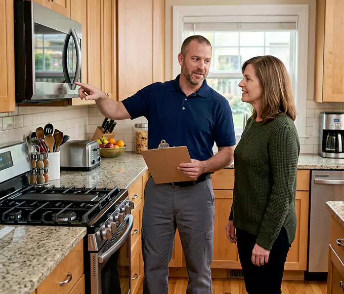 Why Roxbury Homeowners Trust Us for Professional Microwave Installation?